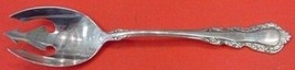 Georgian Rose by Reed &amp; Barton Sterling Holiday Dessert Fork Custom 5 3/4&quot; - £54.60 GBP