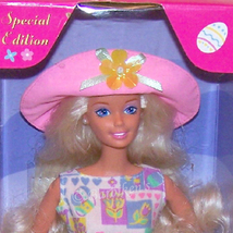 Easter Style Barbie Doll Special Edition Blonde Nrfb - £12.75 GBP