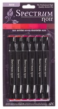 Crafter&#39;s Companion Spectrum Noir Alcohol Markers  Reds  Pack of 6 - £26.06 GBP