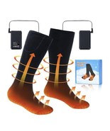 Electric Heated Socks Winter Thermal Warm Rechargeable Battery Skiing Hu... - $27.12 CAD