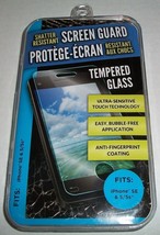 Premium Shatter Resistant Tempered Glass Screen protector for Iphone 5 5... - $14.89
