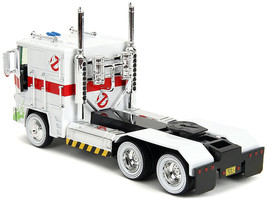 G1 Autobot Optimus Prime Truck White w Robot on Chassis from Transformers TV Ser - £40.88 GBP