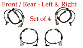 Set of 4 ABS Speed Sensor Front &amp; Rear For NISSAN Titan 2004-2007 8 Cyl ... - $46.50