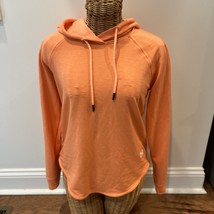 Women’s Peach Under Armour Cut Out Back Athletic Hoodie Size Small - £12.26 GBP