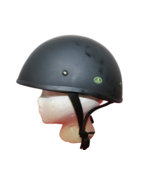 Bikerhead Motorcycle Half Helmet Flat Matte Finish Size Small W/Cloth Ca... - $39.60