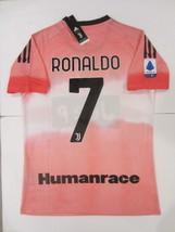 Cristiano Ronaldo Juventus Pharrell Williams Humanrace Soccer Jersey 2020-2021 - £79.92 GBP