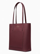 Kate Spade Daily Large Tote Burgundy Saffiano K8662 Deep Berry NWT $359 ... - $122.75