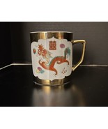 Chinese Red Dragon Pheonix Mug Hand Painted Yonami - $262.08 MXN