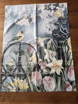 Vintage 100% Nylon Outdoor/Indoor WINCRAFT BIRD FLAG USA Wild Wings Art ... - $18.00