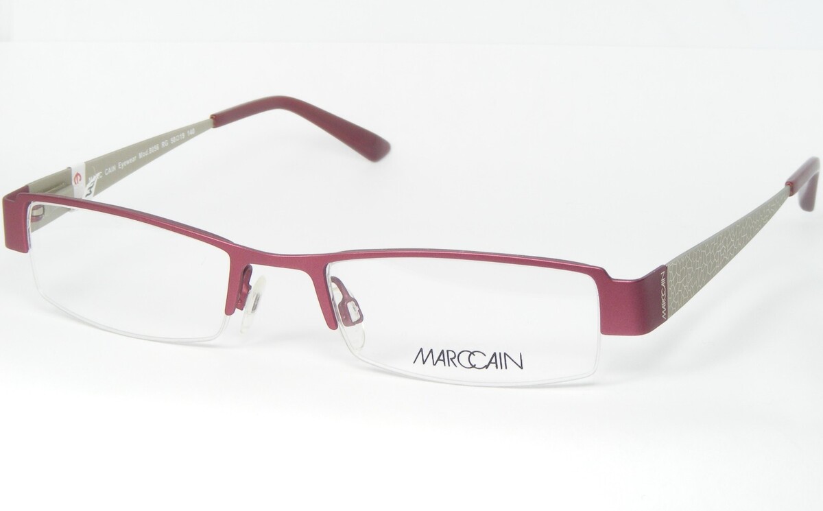 Marc Cain TRENDS &amp; MORE 8056 RG Rosa-Rosa /Argento Occhiali 50-19-140mm - $58.01