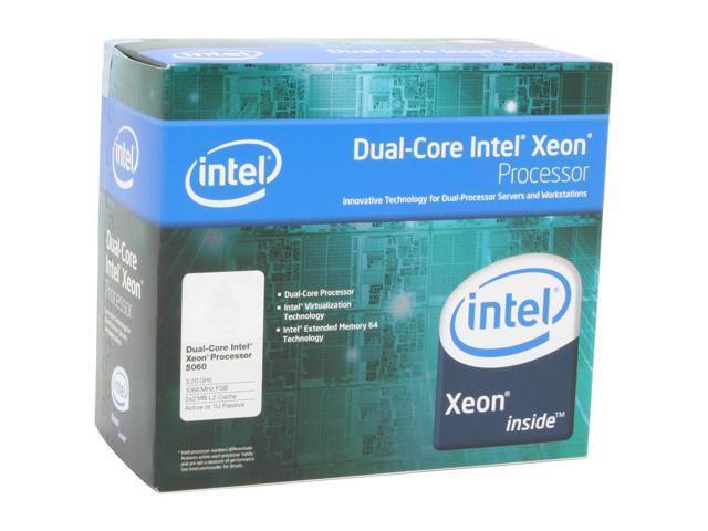 Intel BX805555060A Xeon 5060 3.2GHz LGA771 1066FSB 4MB Cache Dual Core Processor - $265.83