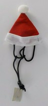 SUPER DOG BRAND SANTA CLAUSE HAT SZ S 12 IN CIRCLE COSTUME FOR DOG CAT P... - £3.12 GBP