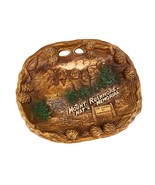 Mount Rushmore Nat&#39;l Memorial Souvenir Bowl Faux Wood Taco Brand 12&quot;x10.5&quot; - $19.34