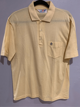 Vintage MUNSINGWEAR Golf Polo Shirt-Grand Slam 2-Yellow S/S EUC Large - $9.07