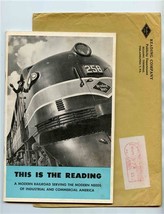  This Is The Reading Booklet &amp; Envelope Reading Railway System - $13.86