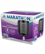 Center pull Paper towel Dispenser Smoke Color Compact Key Lock MARATHON ... - $40.94
