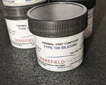 New Lot of 5 Wakefield Thermal Joint Compund 120-2, 2 oz, Exp Date: 04/0... - £39.90 GBP