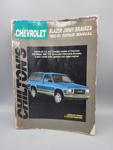 Chilton&#39;s Repair Manual Chevrolet Blazer Jimmy Bravada 1982-91 Part No. ... - £11.17 GBP