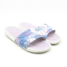 PUMA Tropical Beach Island Daze Womens Purple Slides Slip-on Sandals Sz 10 - £19.83 GBP