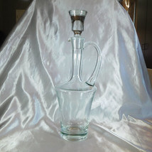 Round Clear Crystal Decanter or Carafe # 21324 - £27.09 GBP