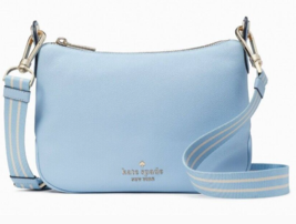 Kate Spade Rosie Crossbody Celeste Blue Leather WKR00630 NWT $349 Retail FS - £106.36 GBP