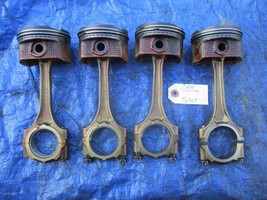 2000 Toyota Celica GT pistons and connecting rods set engine motor 1ZZ-F... - $149.99