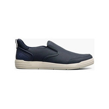 Nunn Bush KORE City Walk EZ Moc Toe Slip-On Shoes Navy Multi 85118-492 image 4