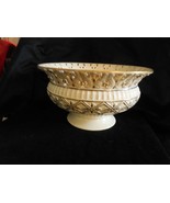 Lenox Florentine and Pearl Footed Centerpiece Bowl 24K Gold Trim (Discon... - $98.01