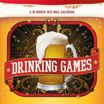 (12x12) Drinking Games 16-Month 2013 Wall Calendar - $7.13