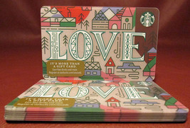 Starbucks 2017 LOVE Gift Card New with Tags - £3.33 GBP