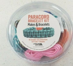 Paracord Bracelet Kit Makes 6 Bracelets Craft Girls Boys 46909 - £12.42 GBP