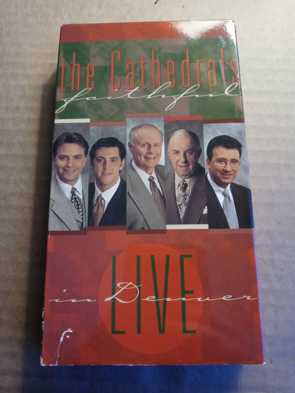 Primary image for The Cathedrals FAITHFUL Concert Video Live In Denver 1999 VHS Christian Gospel
