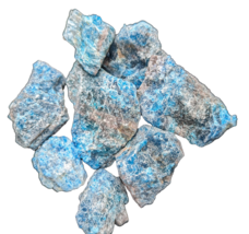 Raw Blue Apatite Natural Stone - $8.90+