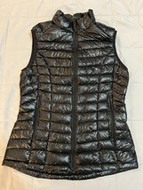 Mountain Hardwear Ghost Whisperer 800 Goose Down Fill Puffer Vest Black Sz Small - £45.33 GBP