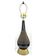 Mid-Century Italian Amethyst Art Glass Pineapple Texture Table Lamp  - €127,68 EUR