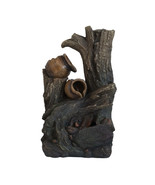 Brown 4-Tier LED Water Fountain - 8.5x5.1x13.6&#39; - $1,998.95 MXN