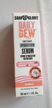 Soap &amp; Glory Daily Dew Instant Hydration Serum For Dry To Normal Skin 1 Fl. Oz.  - £10.65 GBP