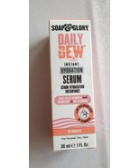 Soap &amp; Glory Daily Dew Instant Hydration Serum For Dry To Normal Skin 1 ... - £10.17 GBP