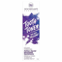 Designer White Tooth Toner Whitening Toothpaste 75mL Purple - £56.31 GBP