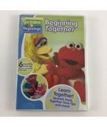 Sesame Street Beginnings DVD Beginning Together New Sealed Special Features - $14.80