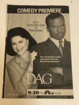 Dag Tv Guide Print Ad David Alan Grier Delta Burke TPA12 - $5.93