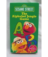 VINTAGE SESAME STREET The Alphabet Jungle Game VHS VIDEO 1998 Jim Henson - $14.85