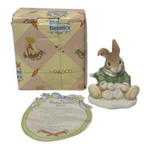 Enesco Blushing Bunnies &quot;Sno Ball When You&#39;reNot Here &quot; 1996 Priscilla Hillman  - $18.70