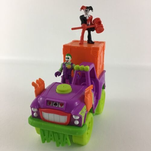 Primary image for Imaginext DC Super Friends The Joker Surprise w Harley Quinn Figure Jack In Box