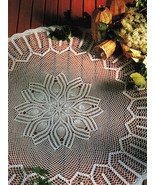 Expert Oval Pineapples In Prime Open Attitude Crochet Doily Table Top Pa... - £7.80 GBP