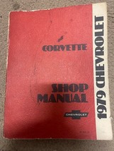 1979 Chevrolet Chevy Corvette Servizio Riparazione Negozio Manuale OEM Worn - £39.81 GBP