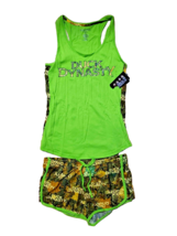 DUCK DYNASTY WOMEN&#39;S Camo Lounge Set Tank Top Shorts Licensed SMALL New ... - £12.00 GBP