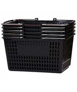 NEW Shopping Basket Set set of 5 black - €42,57 EUR