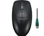 Adesso 3 Button Desktop PS/2 Optical Scroll Mouse, Black - $15.98