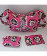 Vera Bradley Cupcake Pink Purse, Check Book Holder And Wallet Retired Pa... - €18,76 EUR